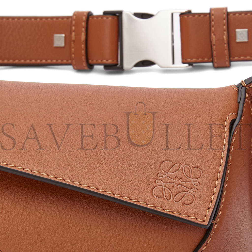 LOEWE MINI PUZZLE BUMBAG IN CLASSIC CALFSKIN B510EB1X03 (17.5*11.8*7.5cm)